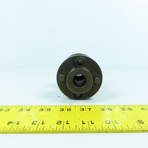 19mm x 19mm Flexible Steel Disc Shaft Coupling 96mm OAL
