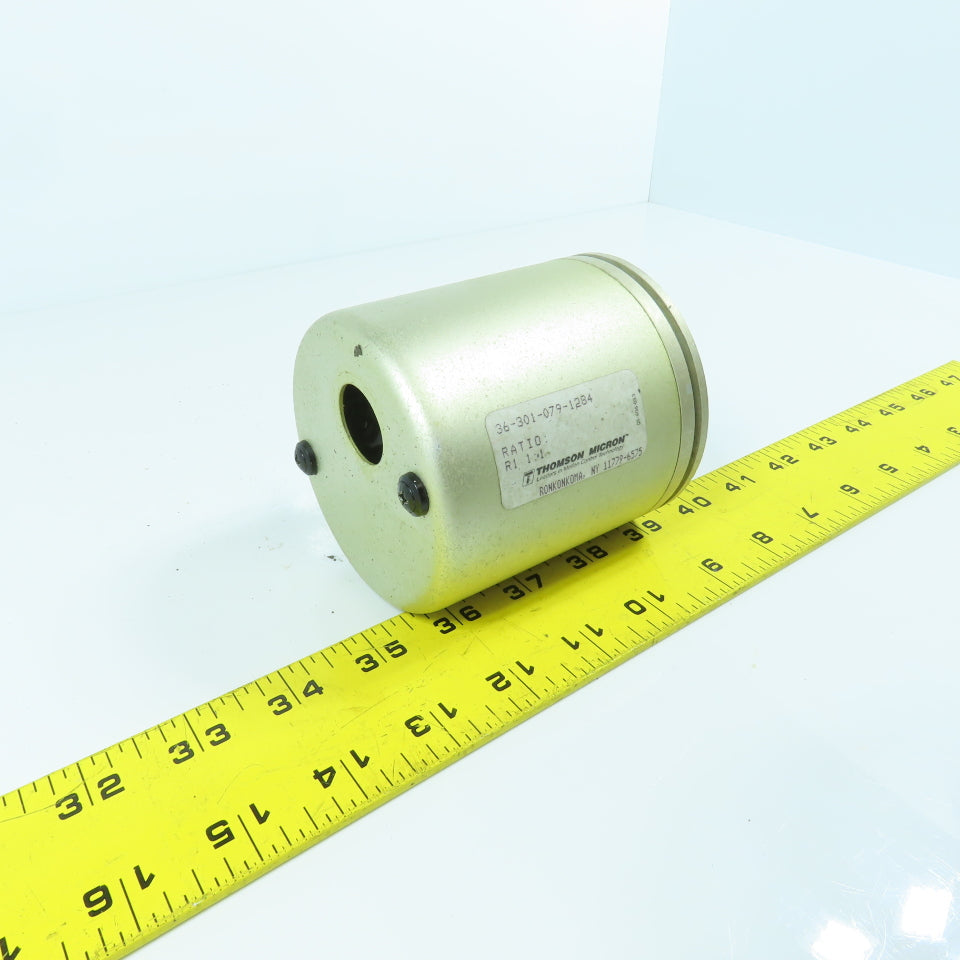 Thompson Micron 36-301-079-1284 1:1 Ratio Position Transducer 3/8" Shaft