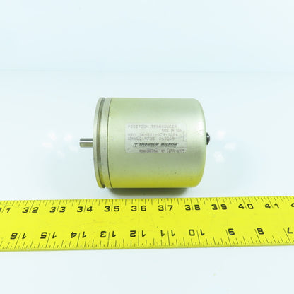 Thompson Micron 36-301-079-1284 1:1 Ratio Position Transducer 3/8" Shaft