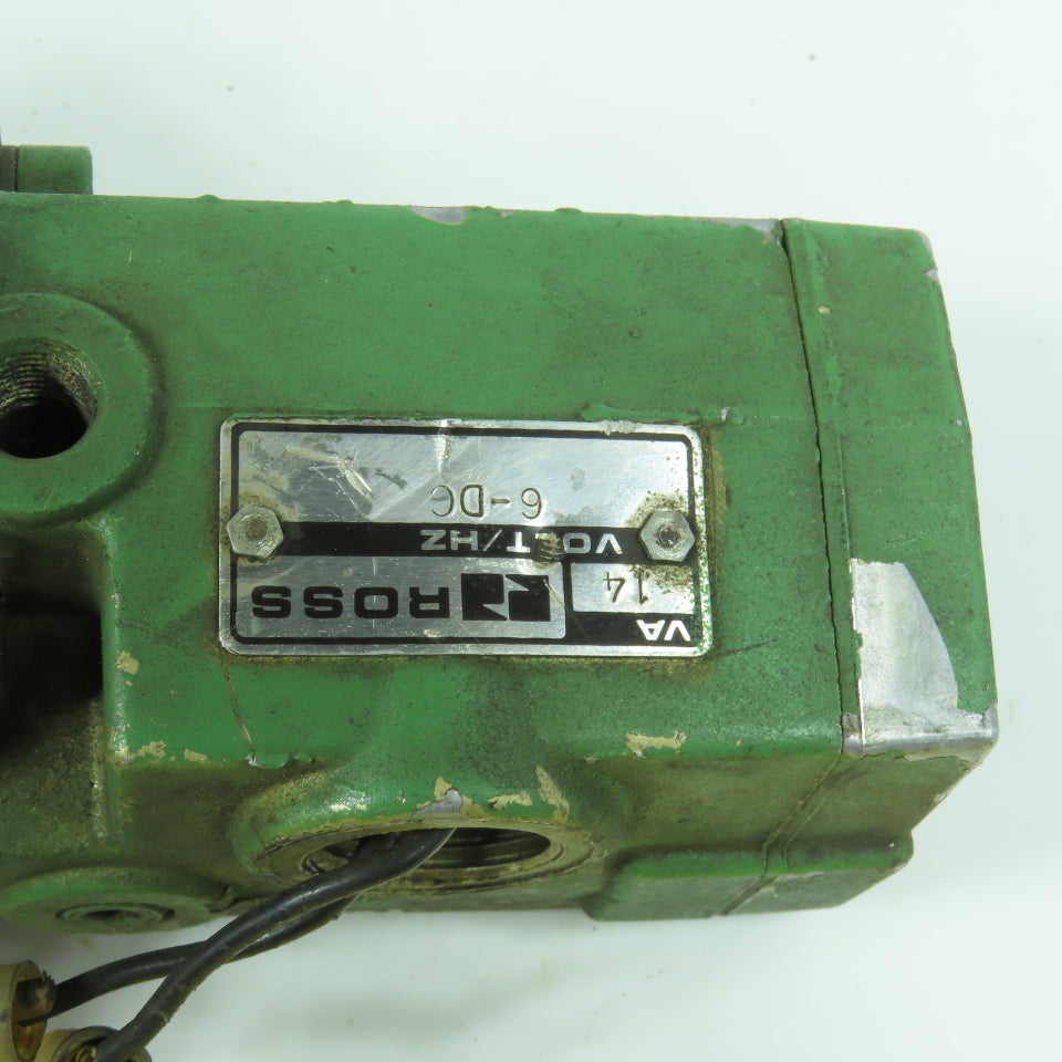 Ross 2773A6915 Pneumatic Solenoid Control Valve 1" NPT 6VDC Coil