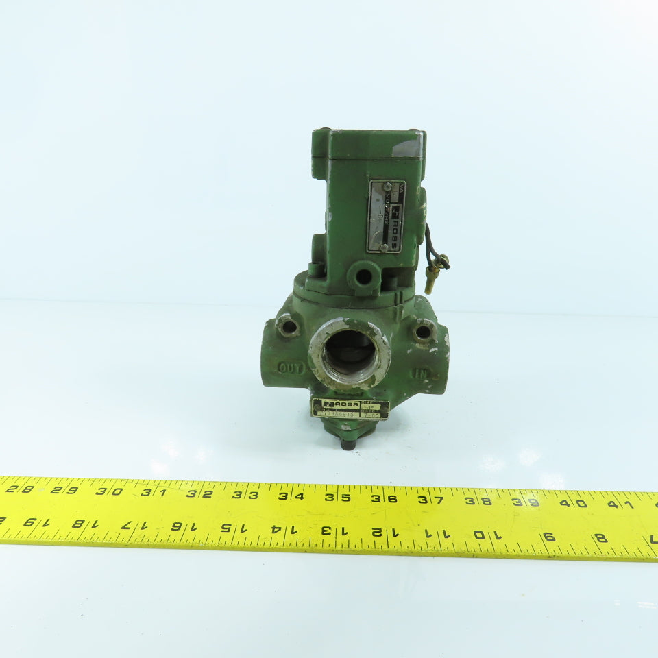 Ross 2773A6915 Pneumatic Solenoid Control Valve 1" NPT 6VDC Coil
