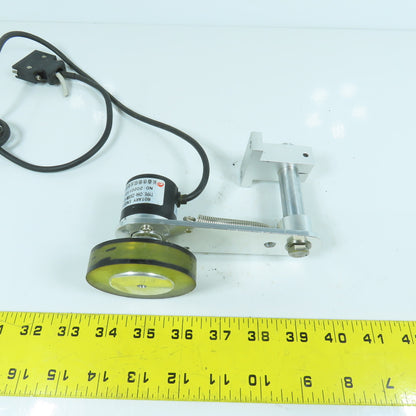 CHA-250BM-G5-24C Rotary Encoder With Cable & 68mm Wheel OD