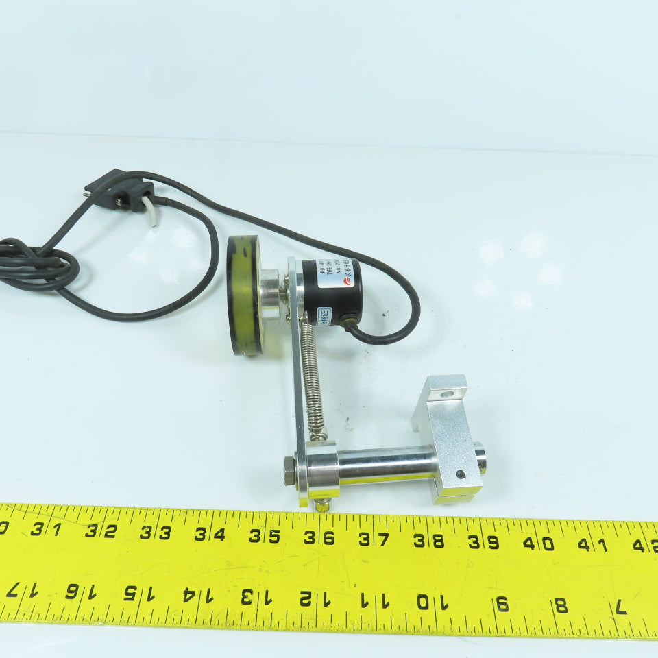CHA-250BM-G5-24C Rotary Encoder With Cable & 68mm Wheel OD