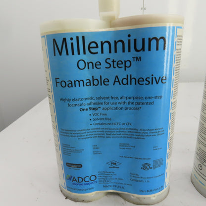 Millennium OS-FA15-04 One Step Foamable Insulation Adhesive 1.5L Lot Of 4 Sets