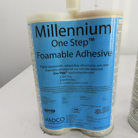 Millennium OS-FA15-04 One Step Foamable Insulation Adhesive 1.5L Lot Of 4 Sets