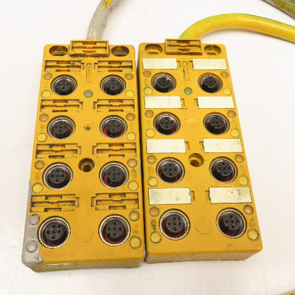 Escha 8 Port Sensor Terminal Block Lot Of 2