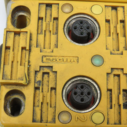 Escha 8 Port Sensor Terminal Block Lot Of 2