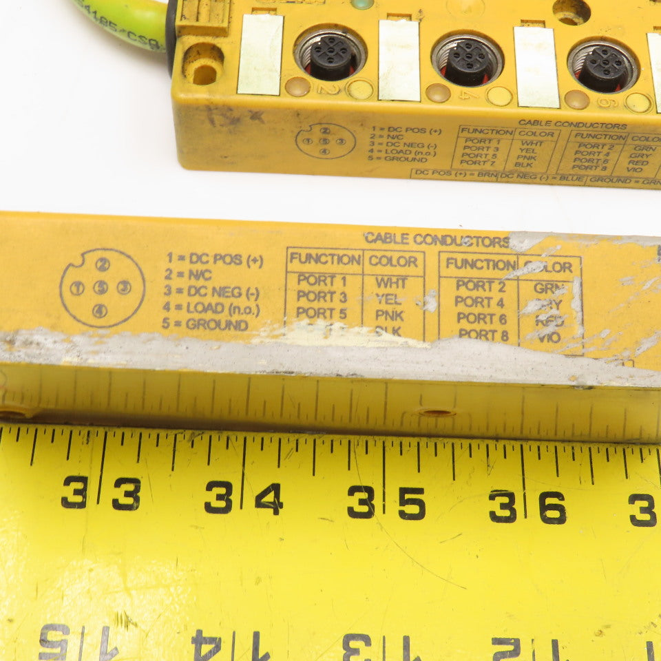 Escha 8 Port Sensor Terminal Block Lot Of 2