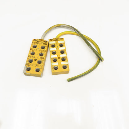 Escha 8 Port Sensor Terminal Block Lot Of 2