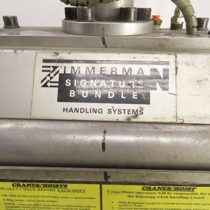 Ingersoll Rand Zimmerman SBH Signature Log Bundle Handler Pivot Controls