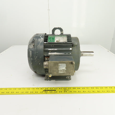 Lincoln 3HP AC Electric Motor 1170RPM 208-230/460V 3PH 213T Frame