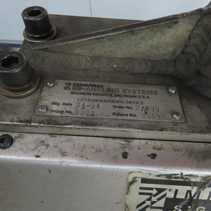 Ingersoll Rand Zimmerman SBH Signature Log Bundle Handler Pivot Swivel Controls