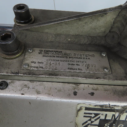 Ingersoll Rand Zimmerman SBH Signature Log Bundle Handler Pivot Swivel Controls