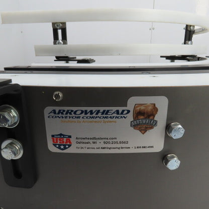 Arrowhead Slave Driven 90-¦ Container Handling Conveyor Section 12" Wide