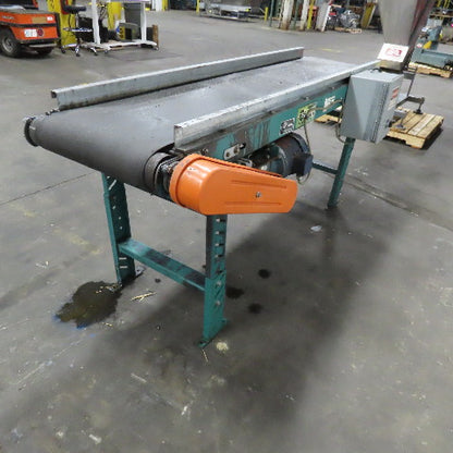 ACS 17-1/2" x 82" Slide Bed Belt Variable Speed Conveyor 115V 1Ph 6-30FPM