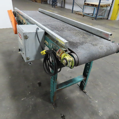 ACS 17-1/2" x 82" Slide Bed Belt Variable Speed Conveyor 115V 1Ph 6-30FPM