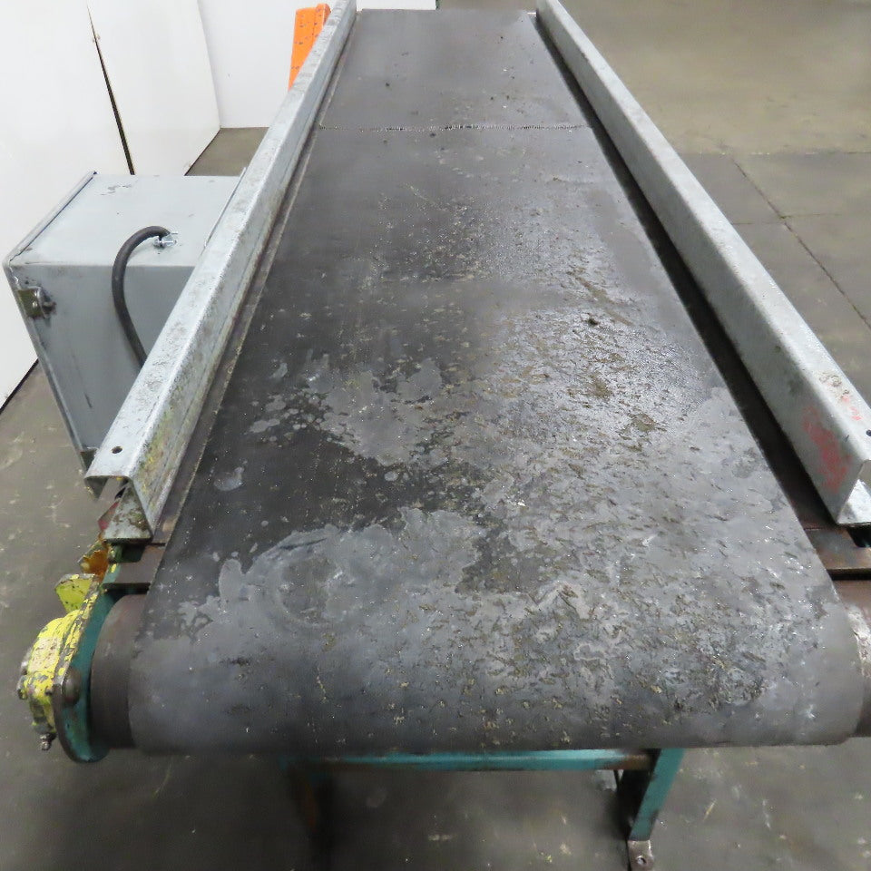 ACS 17-1/2" x 82" Slide Bed Belt Variable Speed Conveyor 115V 1Ph 6-30FPM