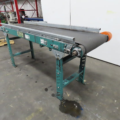 ACS 17-1/2" x 82" Slide Bed Belt Variable Speed Conveyor 115V 1Ph 6-30FPM