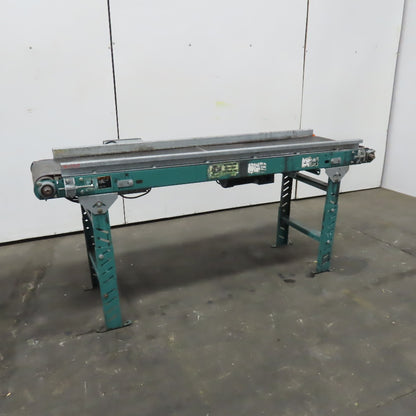 ACS 17-1/2" x 82" Slide Bed Belt Variable Speed Conveyor 115V 1Ph 6-30FPM