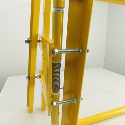 EGA Products 0819 Industrial Mezzanine Safety Swing Gate 16-26" Openings 22" H