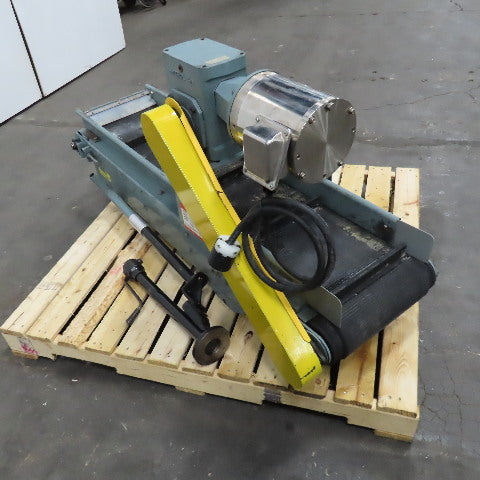 12" x 60" Adjustable Incline Slide Bed Belt Conveyor 208-230/480V 35FPM
