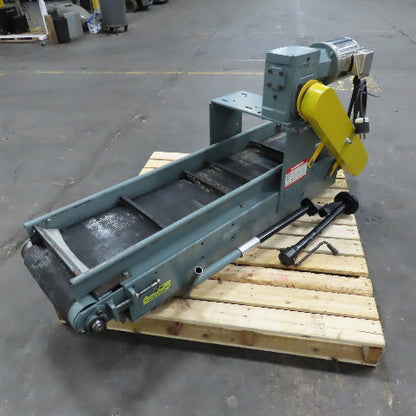 12" x 60" Adjustable Incline Slide Bed Belt Conveyor 208-230/480V 35FPM