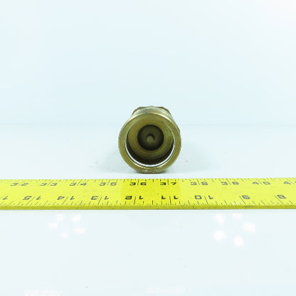 2" BSPP Male x 1-1/4" NPT Female Inline Reducing Check Valve