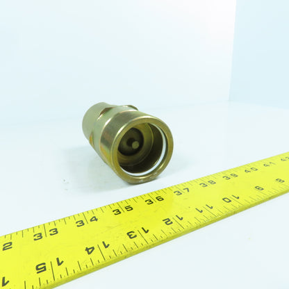 2" BSPP Male x 1-1/4" NPT Female Inline Reducing Check Valve