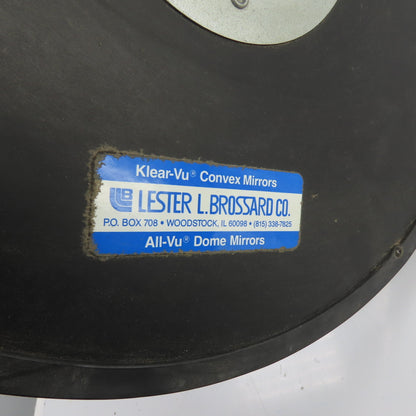 Klear-Vu 18" Diameter Convex Round Safety Mirror W/ Mounting Bracket