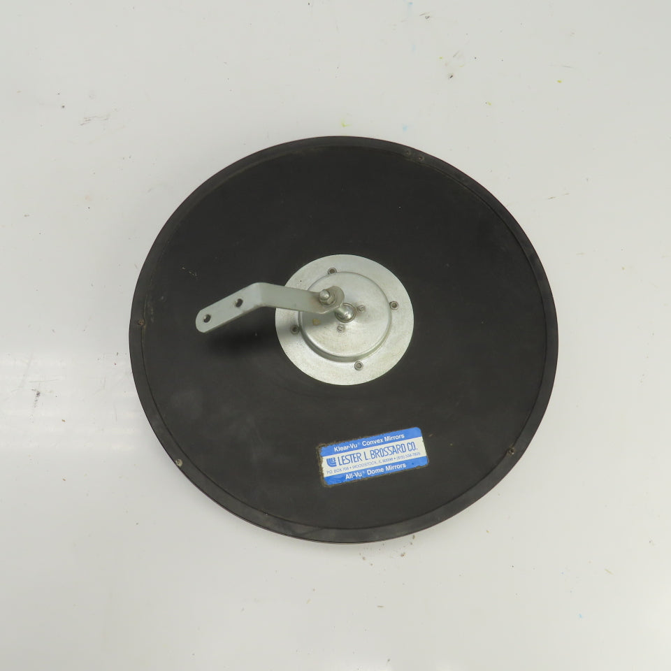 Klear-Vu 18" Diameter Convex Round Safety Mirror W/ Mounting Bracket