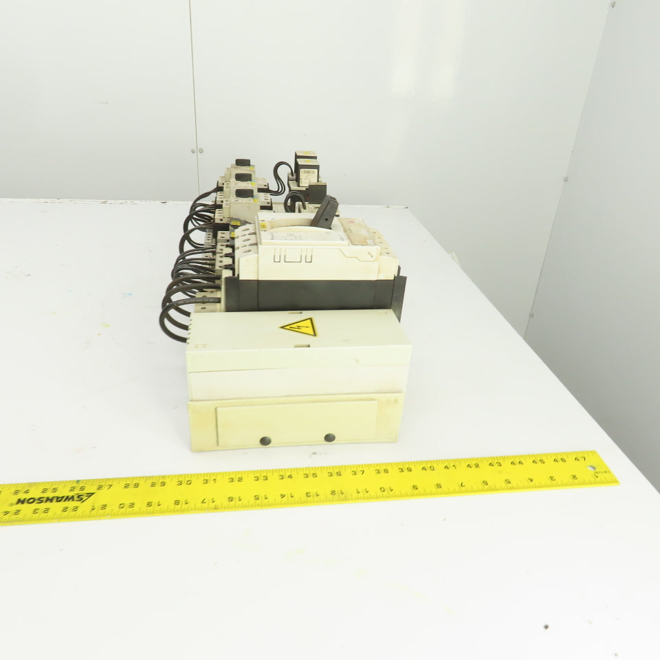 Siemens Rittal 25A Power Distribution Module 3-Circuit Protectors 40A Main