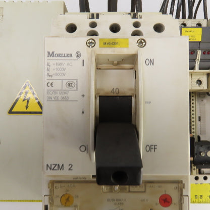Siemens Rittal 25A Power Distribution Module 3-Circuit Protectors 40A Main