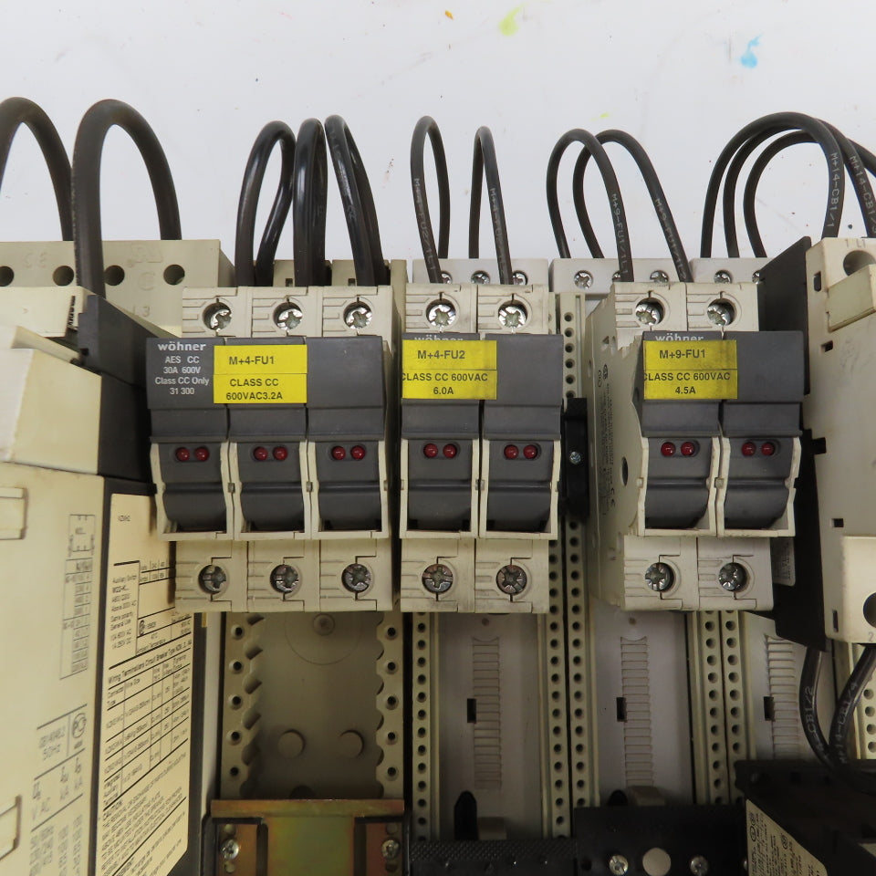 Siemens Rittal 25A Power Distribution Module 3-Circuit Protectors 40A Main