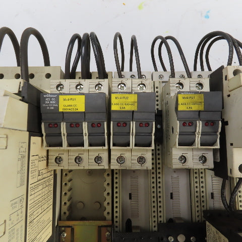 Siemens Rittal 25A Power Distribution Module 3-Circuit Protectors 40A Main