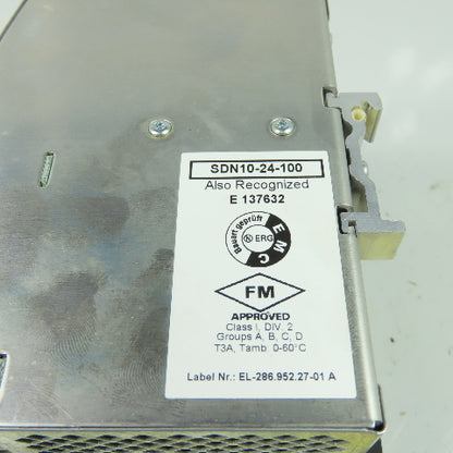 SOLA SDN 10-24-100 Power Supply 115/230VAC 24VDC 10A
