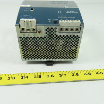 SOLA SDN 10-24-100 Power Supply 115/230VAC 24VDC 10A