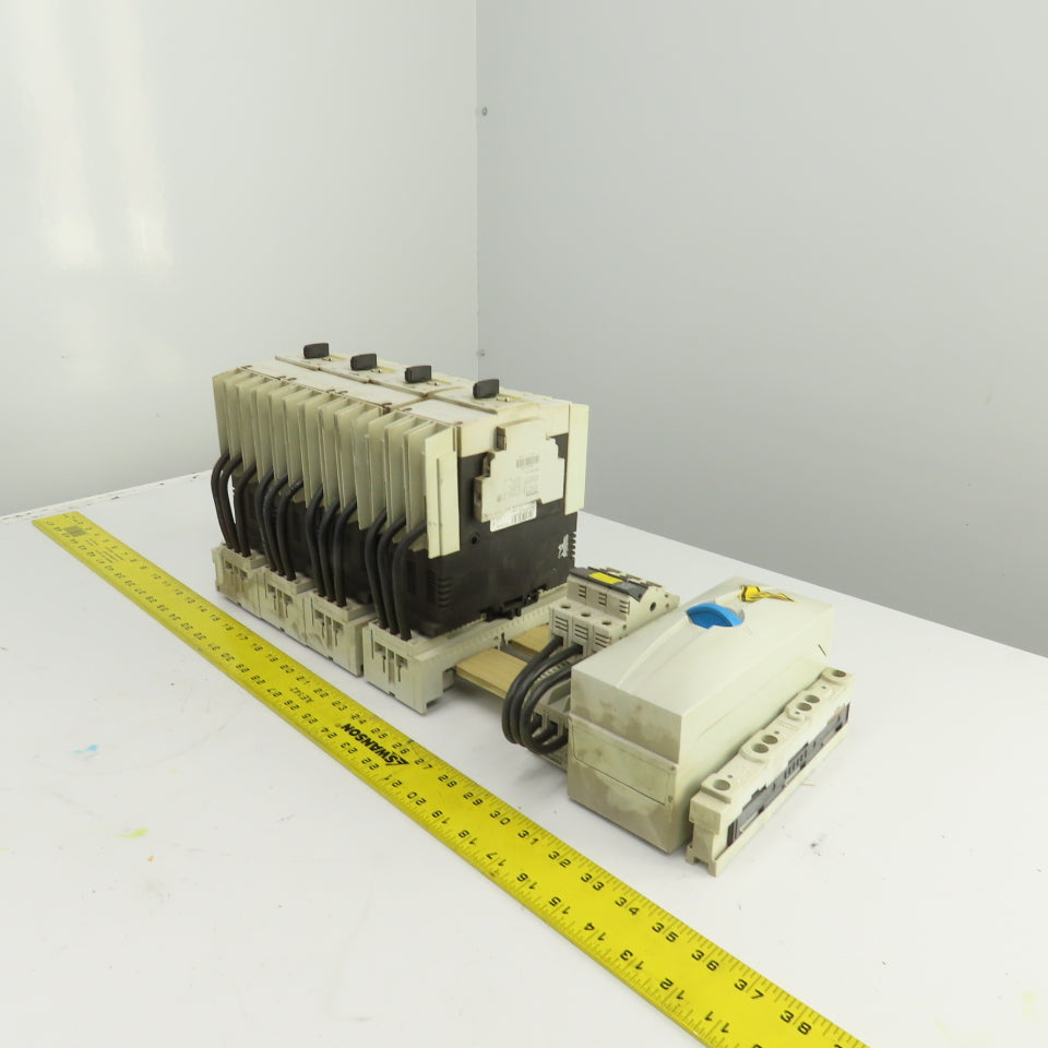 Siemens 3RV1742-5LD10 3RV1742-5DD10 Busbar Mounted Motor Circuit Breaker Assy.