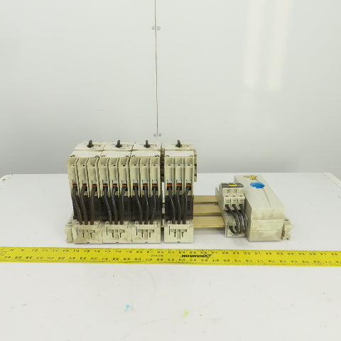 Siemens 3RV1742-5LD10 3RV1742-5DD10 Busbar Mounted Motor Circuit Breaker Assy.