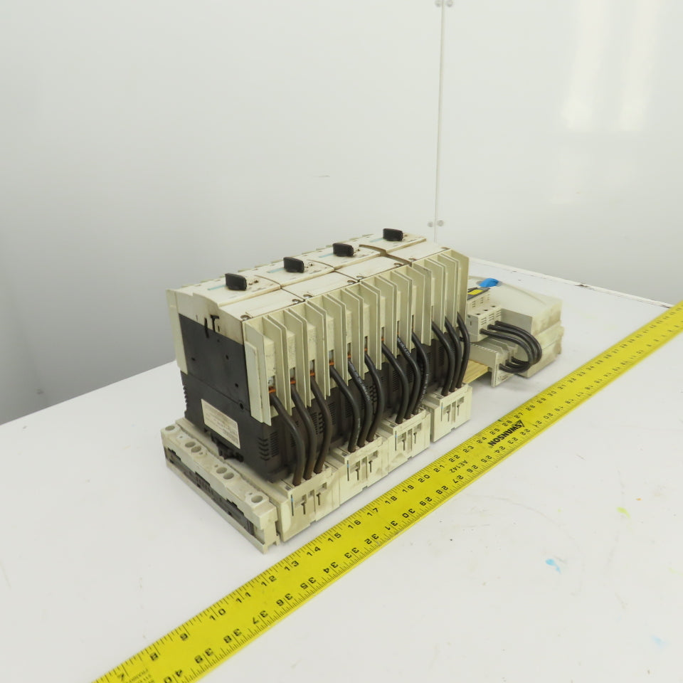 Siemens 3RV1742-5LD10 3RV1742-5DD10 Busbar Mounted Motor Circuit Breaker Assy.