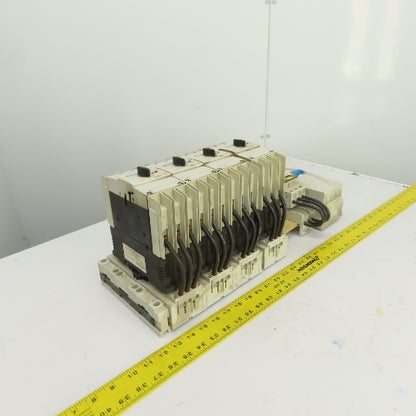 Siemens 3RV1742-5LD10 3RV1742-5DD10 Busbar Mounted Motor Circuit Breaker Assy.