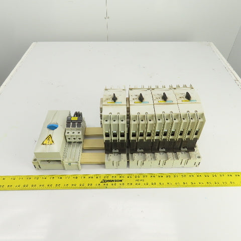 Siemens 3RV1742-5LD10 3RV1742-5DD10 Busbar Mounted Motor Circuit Breaker Assy.