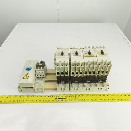 Siemens 3RV1742-5LD10 3RV1742-5DD10 Busbar Mounted Motor Circuit Breaker Assy.