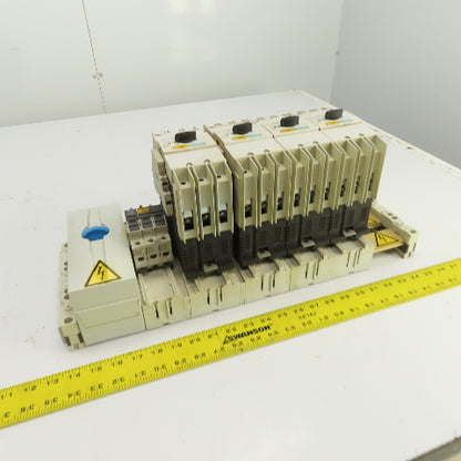 Siemens 3RV1742-5DD10 3RV1742-5LD10 Busbar Mounted Motor Circuit Breaker Assy.