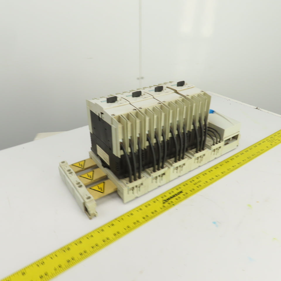 Siemens 3RV1742-5DD10 3RV1742-5LD10 Busbar Mounted Motor Circuit Breaker Assy.