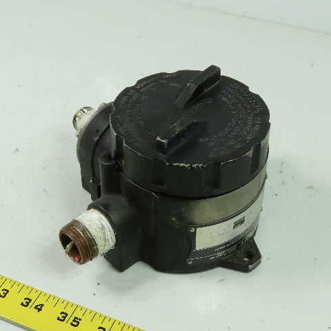 Ashcroft B 750S X06 Explosion Proof Pressure Switch 15A 125/250VAC Range 100PSI