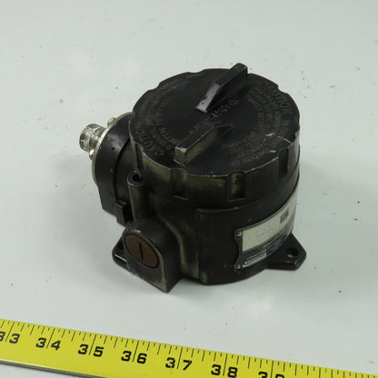 Ashcroft B 750S X06 Explosion Proof Pressure Switch 15A 125/250VAC Range 100PSI