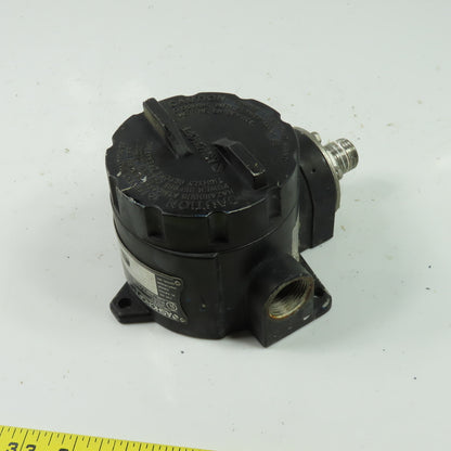 Ashcroft B 750S X06 Explosion Proof Pressure Switch 15A 125/250VAC Range 100PSI