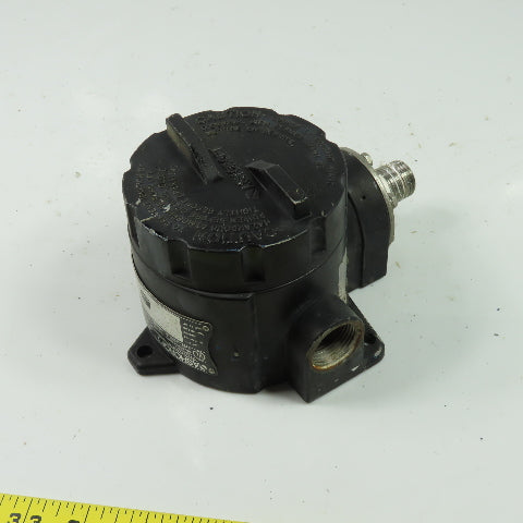 Ashcroft B 750S X06 Explosion Proof Pressure Switch 15A 125/250VAC Range 100PSI