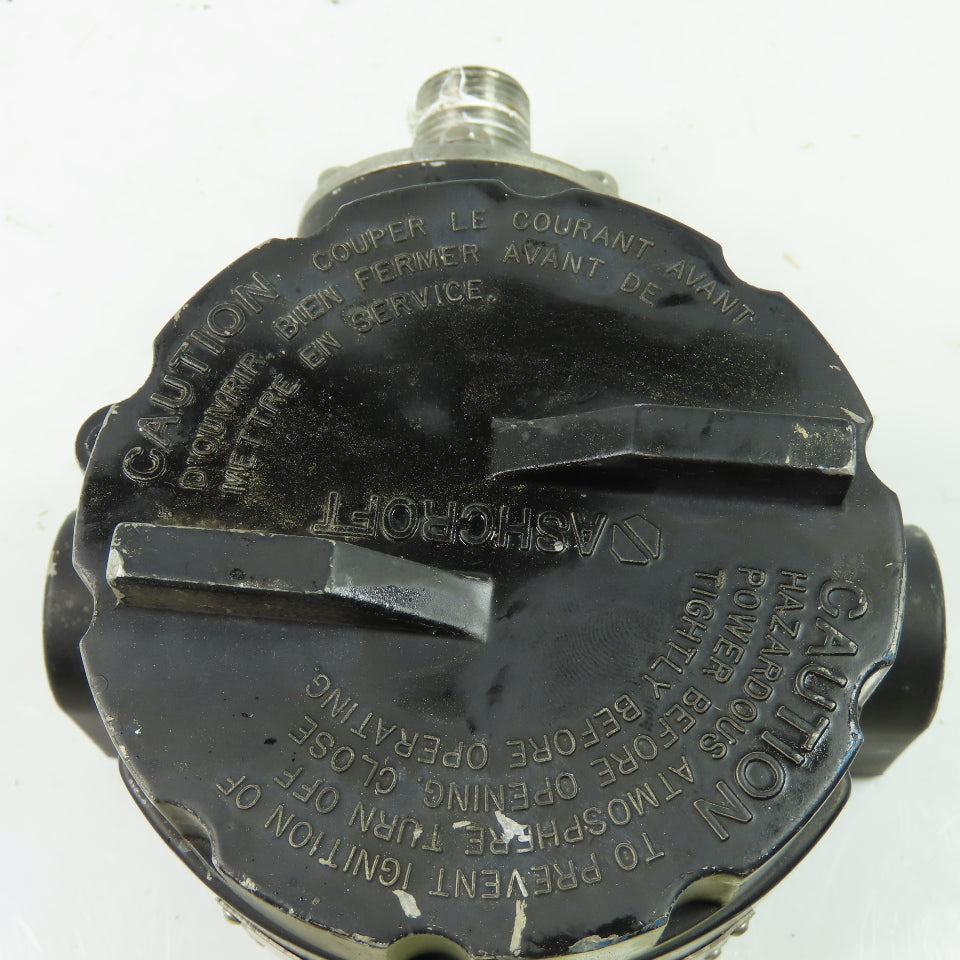 Ashcroft B 750S X06 Explosion Proof Pressure Switch 15A 125/250VAC Range 100PSI
