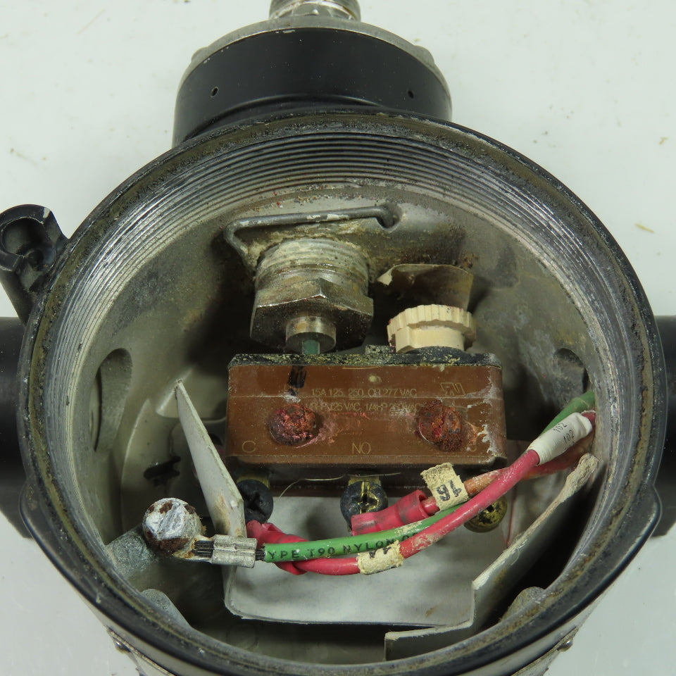 Ashcroft B 750S X06 Explosion Proof Pressure Switch 15A 125/250VAC Range 100PSI